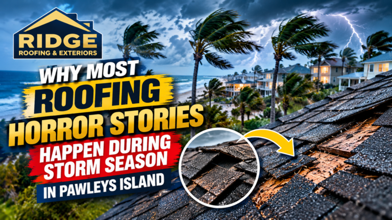 Why Roofing Horror Stories Spike During Storm Season in Pawleys Island