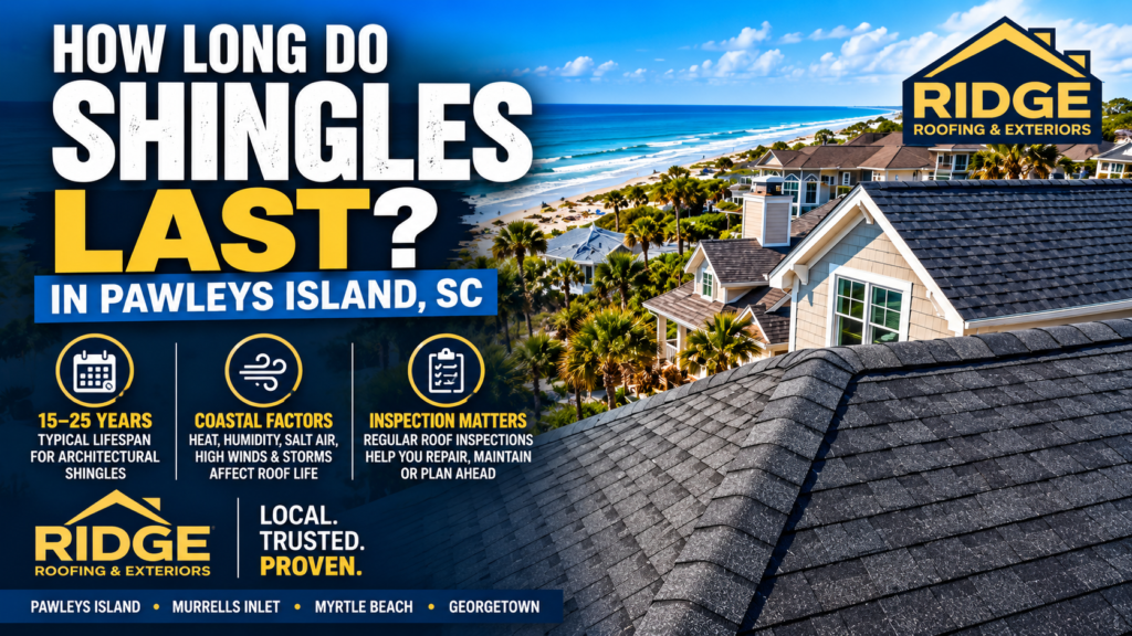 How Long Do Shingles Really Last on a Coastal South Carolina Roof?